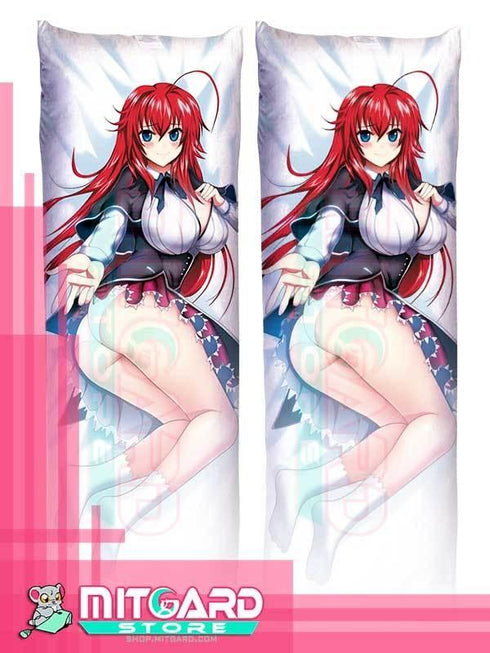 HIGH SCHOOL DXD Rias Gremory v1 Body pillow case Dakimakura - 50cmx150cm / Velvet / 2 Sides Printed - 1
